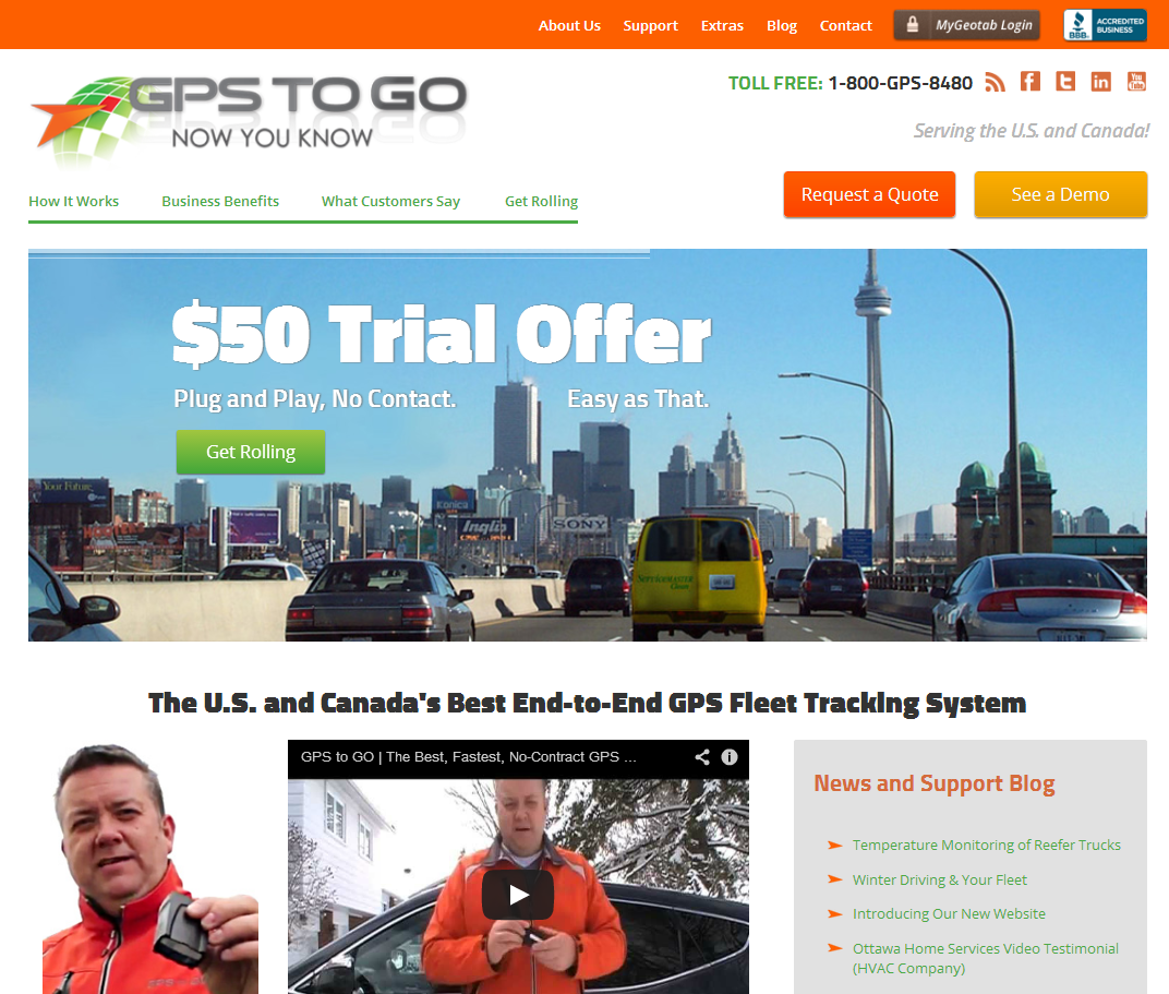 GPS to GO New Website